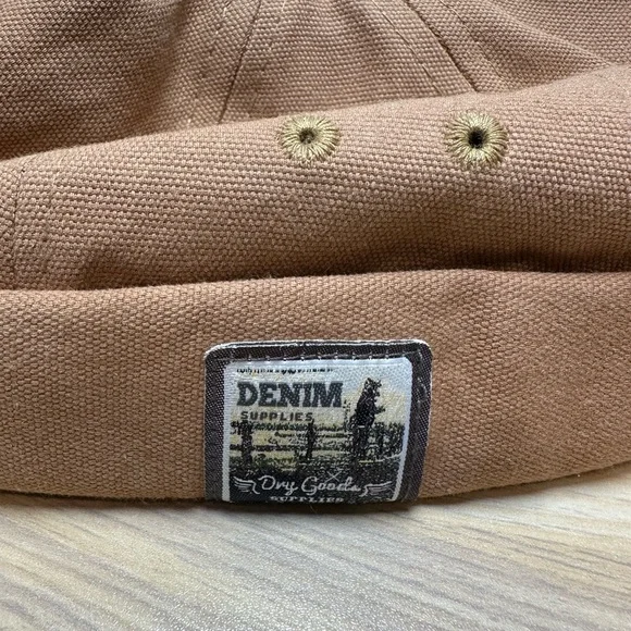 Brown Denim Cap - Picture 5 of 5